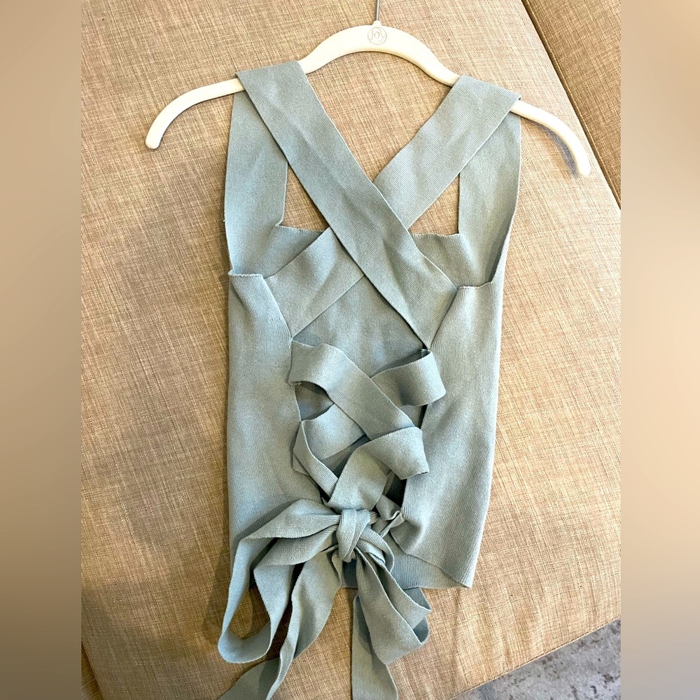 No Rest For Bridget Wrap Tank (M)